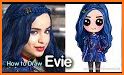 Drawing Disney Descendants related image