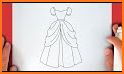 How to Draw Dress Step by Step related image