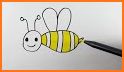 Coloring Book Animal For Kids : Little Bee related image