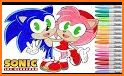 Coloring Sonic Pages related image