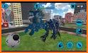 Futuristic Rhino Robot Car Transformation Game related image