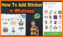 WAStickerApps Love of My Life Sticker for WhatsApp related image