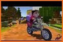 Blocky Superhero Moto Bike Sim related image