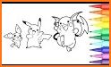 coloring pok-mon pikchu related image