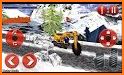 Excavator Snow Blower Rescue: Snow Plow Truck related image