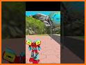 Dino Robot Car Game Transformation: Flying Dino related image