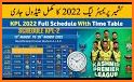 KPL Live Score : Schedule : Teams & Squad related image