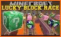 New Race of Lucky Blocks. Map for MCPE related image