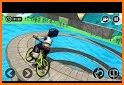 Tricky Fearless BMX Track Stunts Racing 3D related image