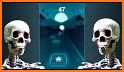 Spooky Scary Skeletons Rush Tiles Magic Hop related image