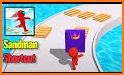 Sandman Shortcut Race: Pixel 3d Man Run Game related image