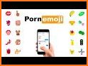 Adult Emoji Sexy Dirty Sticker related image