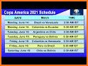 Copa America 2021 Schedule Team Squad Point Table related image