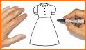 How to Draw Dress Step by Step related image