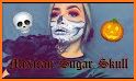 Mexican Sugar Skull Makeup related image