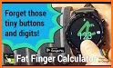 Fat Finger Calculator Wear OS related image