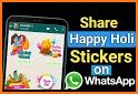 Holi Stickers For Whatsapp - WAStickers related image