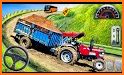 Drive Tractor trolley Offroad :Cargo simulator related image