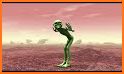 Green Alien Dancing Hop  Beat related image