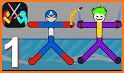 Supreme Stickman Fight warriors 2 Players related image