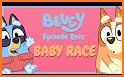 Bluey Dog Racing related image