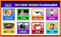 First Words for baby - US English (100 flashcards) related image