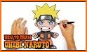 how to draw naruto step by step related image