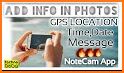 GPS Camera Photo with Location, Digital Compass related image