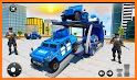 Police Car Transport Truck : Police Car Games related image