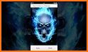 Flame Skull Wallpaper Themes related image