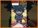 My Hero Academia Coloring by number PixelArt related image