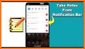 notepin - Notes in notification bar related image