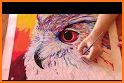 Owl Paint by Number Coloring related image