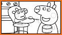 Peepa Pig : Drawing & Coloring Book related image