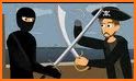 Anime Fight : Ninja vs Pirate related image