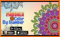 Color by Number – Mandala Book related image