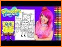 Spongebob coloring page book related image