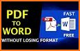 PDF to Word converter – Convert PDF to Doc related image