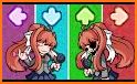 FNF but ALL Monika.EXE Test related image