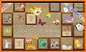 Animals memory game for kids. Matching game. related image