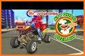 ATV Pizza Bike Rider Delivery Boy related image