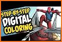 Coloring SuperHero Book Pro related image