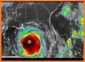 Map - hurricane tracker and radar related image