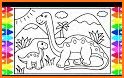 Coloring Dinosaurs For Kids related image