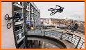 Rooftop Bicycle stunts - BMX street rider related image