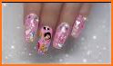 Cute Glitter Nail Art Coloring Book 2020 related image