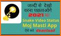 Snake Video App - Moj Masti Josh Made In India related image