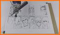 How to draw naruto and boruto All characters related image