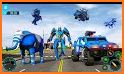 Police Robot Transport Truck Games:Robot Simulator related image