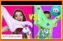 Unicorn Slime - Crazy Fluffy Trendy Slime Fun related image